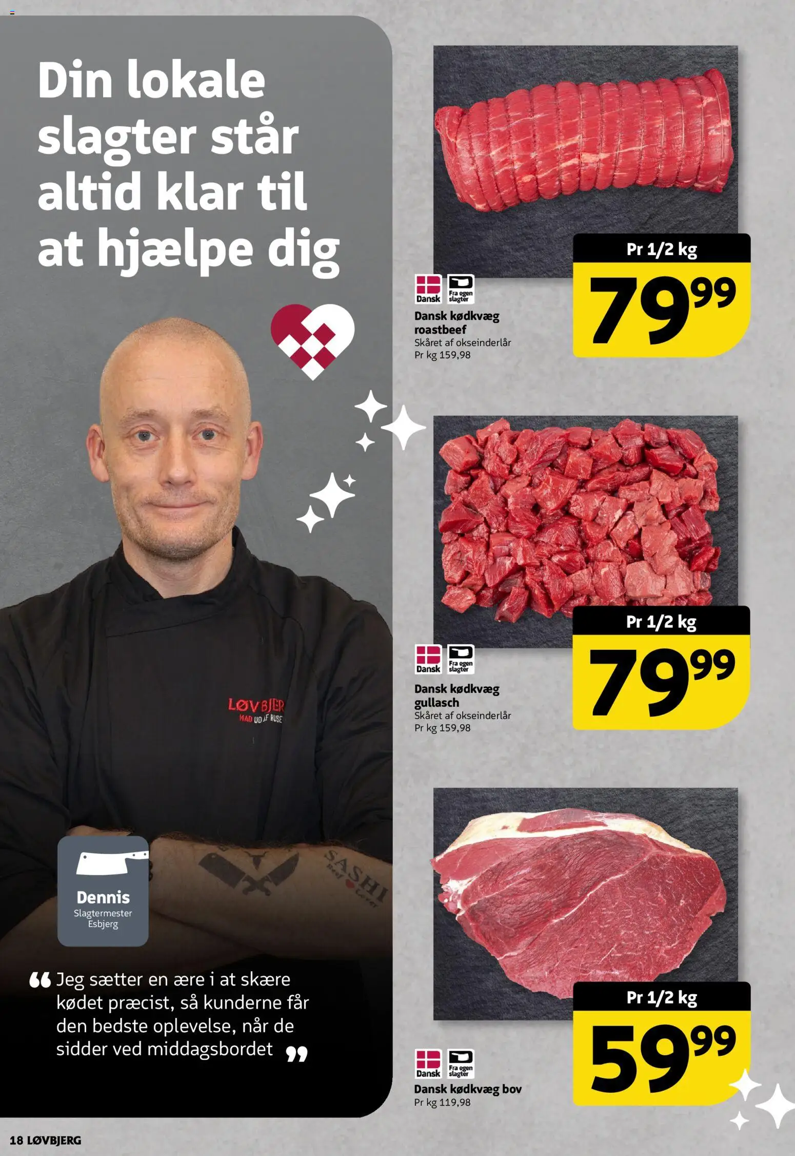 Løvbjerg tilbudsavis – gyldig fra 21.11.2025 | Side: 18 | Produkter: Roastbeef