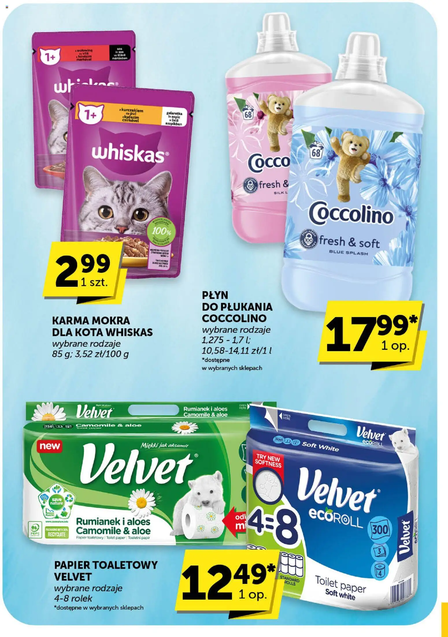 Groszek Gazetka - Market od 22.01.2026 | Strona: 22 | Produkty: Galaretka, Coccolino, Aloes, Wołowina