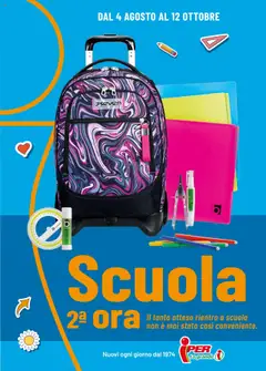 Anteprima del volantino Ipertriscount Scuola catalogo valido a partire dal 04.08.2025
