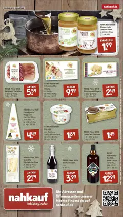 REWE Feine Welt Burrata, aus Apulien, 100-g-Abtropfgew., je 250-g-Becher ab 23.11.2025 gültig | Seite: 8 | Produkte: Rum, Schweinefilet, Burrata, Gemüse