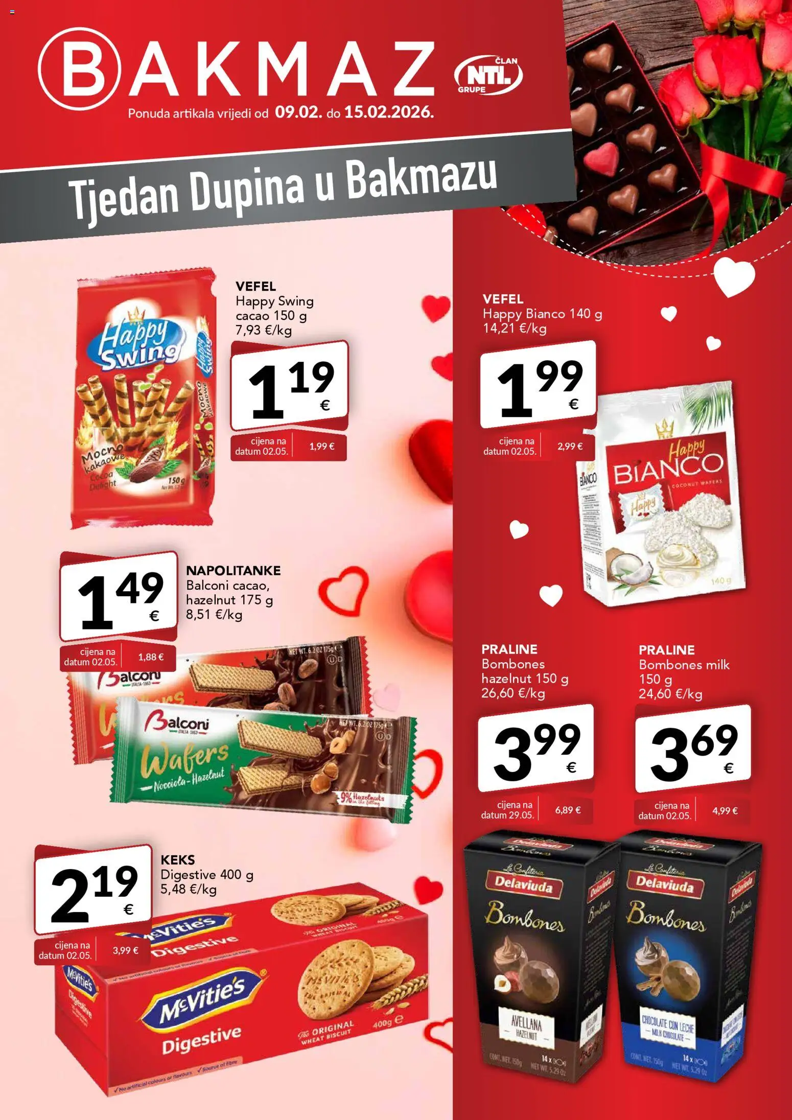 Bakmaz katalog | vrijedi od 09.02.2026 | Stranica: 1