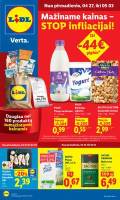 LIDL leidinys galioja nuo 27.04.2026