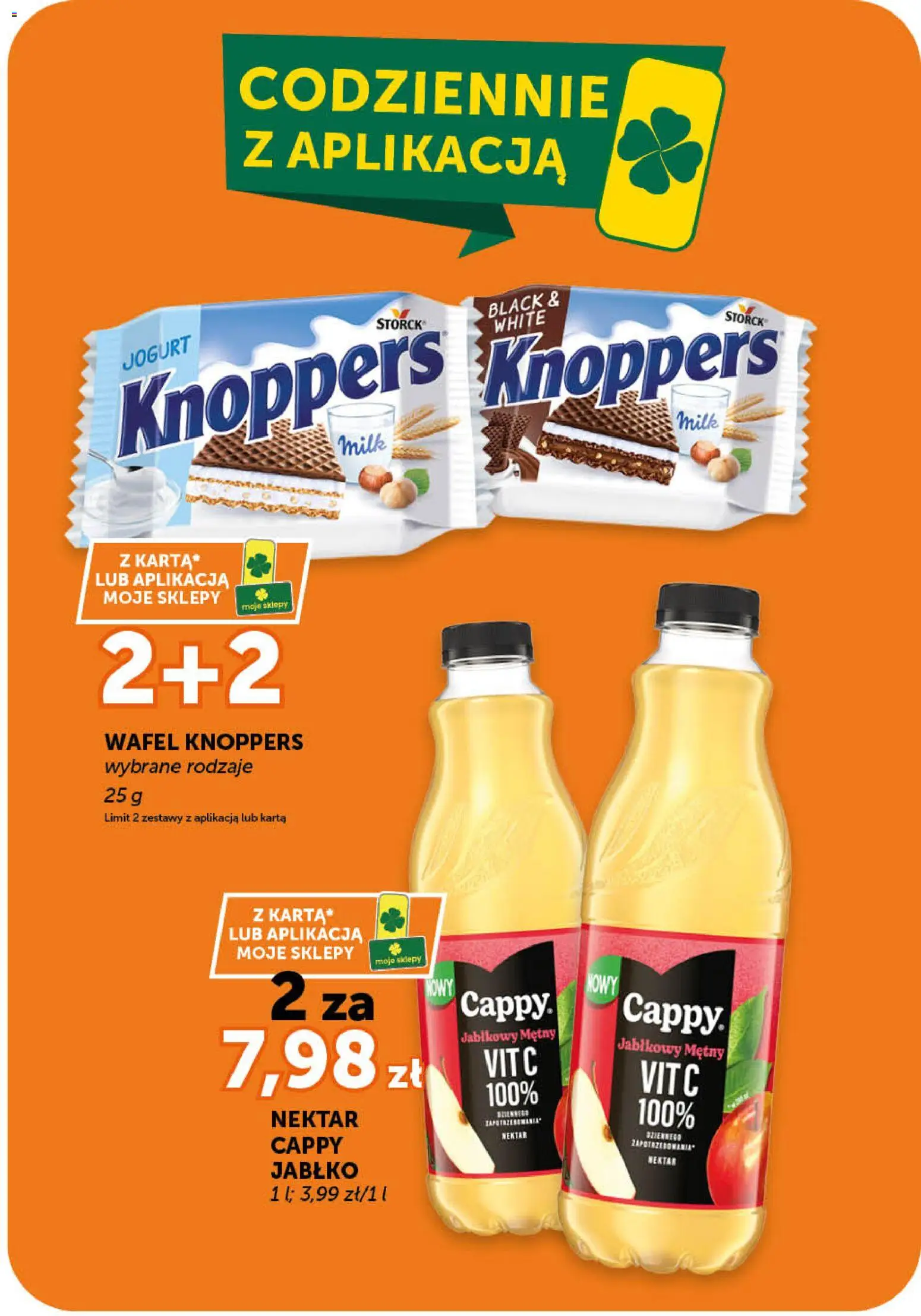 ABC gazetka - Minimarket od 16.04.2026 | Strona: 5 | Produkty: Knoppers, Karta, Jogurt