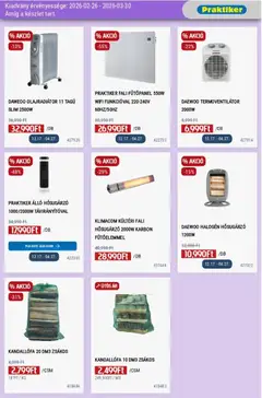 Praktiker akciós újság - amely érvényes a következő dátumtól: 26.02.2026 | Oldal: 9