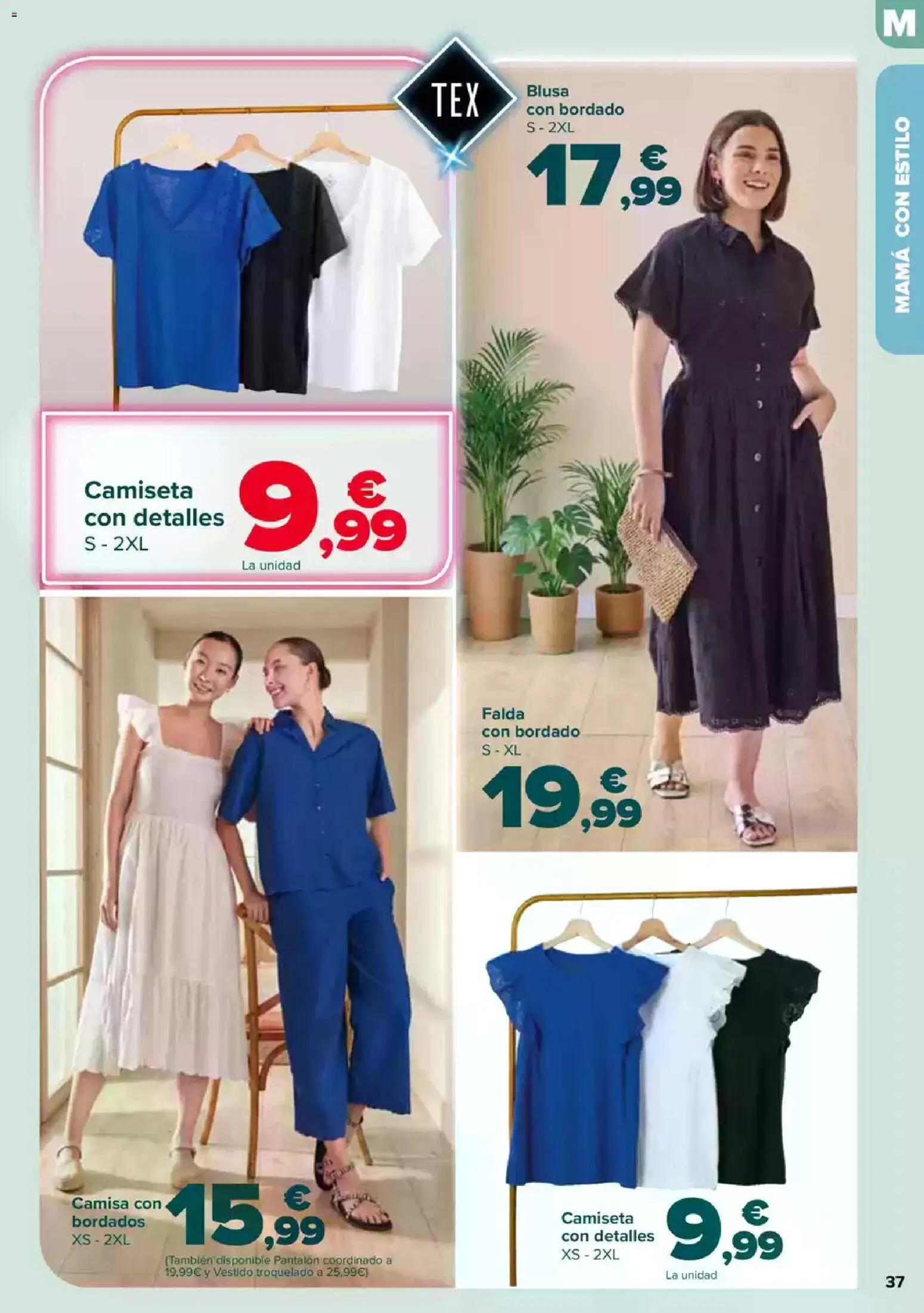 Carrefour Dia de la Madre │ válido desde el 23.04.2026 | Página: 37 | Productos: Camisa, Blusa