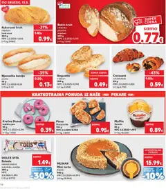 Kaufland katalog | vrijedi od 13.08.2025 | Stranica: 14 | Proizvodi: Kruh, Kikiriki, Pecivo, Torta