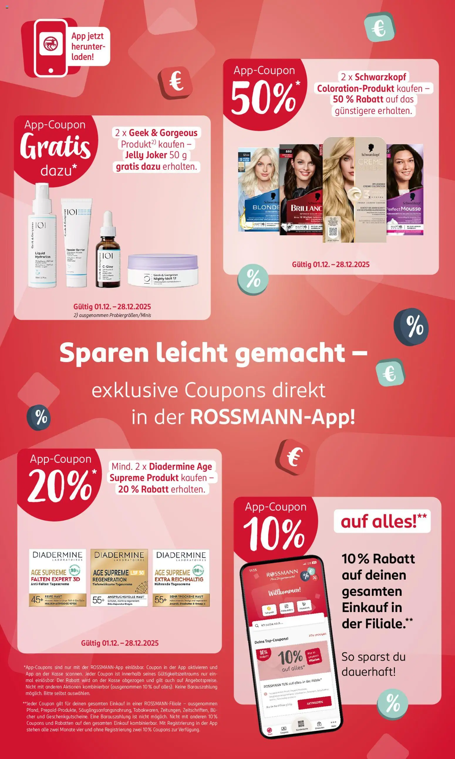 Rossmann Prospekt 	 – gültig ab 08.12.2025 | Seite: 2 | Produkte: Creme, Dill, Tagescreme