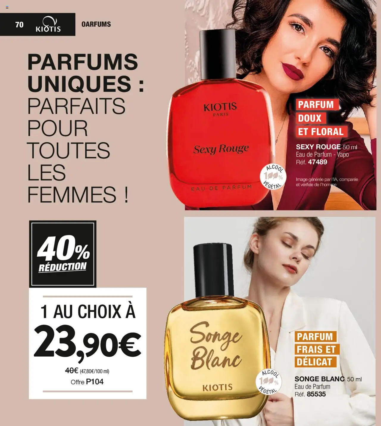  | Page: 70 | Produits: Alcool, Parfum, Eau de parfum