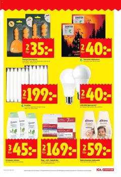 ICA Kvantum - Hässelby - Förhandsvisning av reklamblad från butik ICA Kvantum aktuell från 20.10.2025 | Sida: 9 | Produkter: Schampo, Balsam, Galler, Servetter