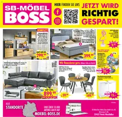 SB Möbel Boss Prospekt 	 ab 08.11.2025 gültig | Seite: 12