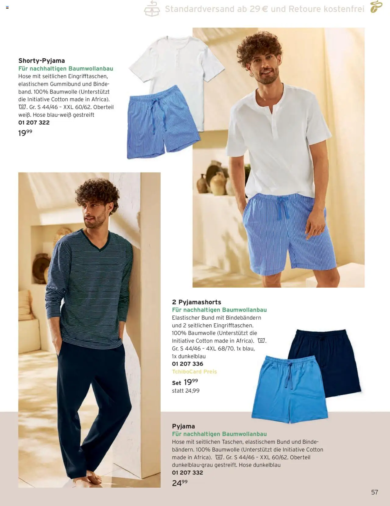 Angebote Tchibo - gültig ab dem 01.08.2025 | Seite: 57 | Produkte: Hose, Pyjama