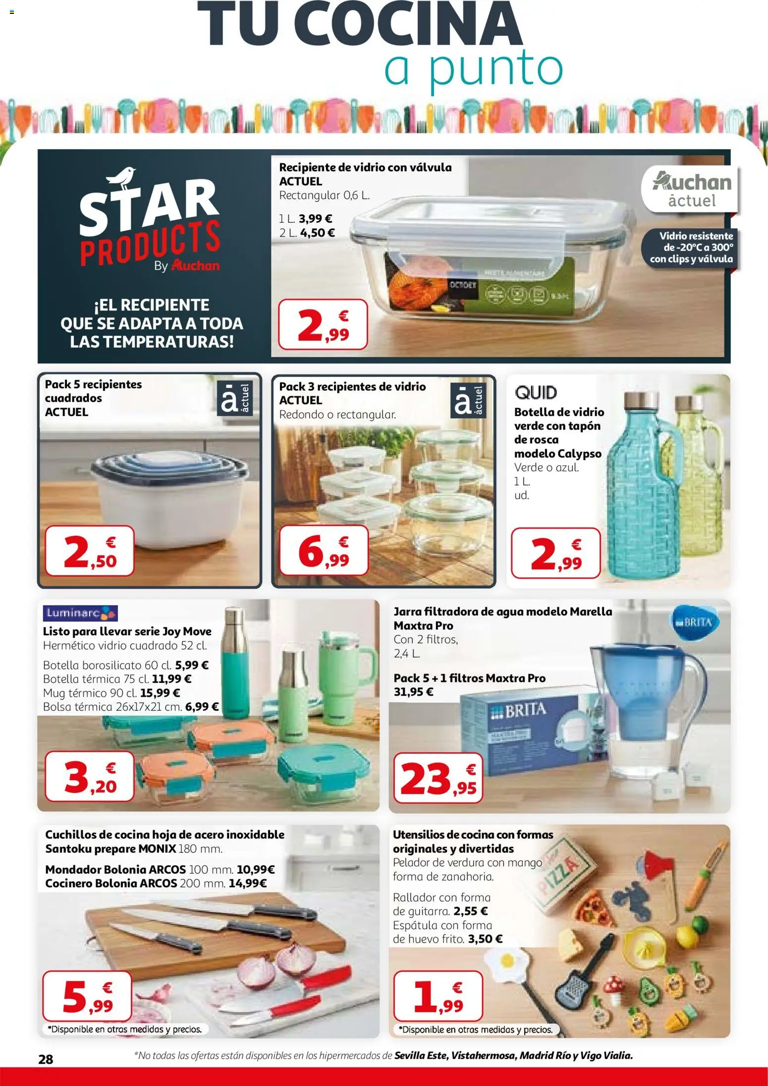 Alcampo - HG Madrid Unificado │ válido desde el 26.02.2026 | Página: 28 | Productos: Μύρτιλα, Bolsa, Cocina, Ρούτερ