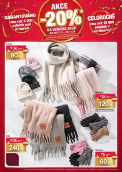 Náhled letáku Woolworth leták - Cheb od 27.11.2025 | Strana: 5 | Produkty: Šála, Čepice, Rukavice
