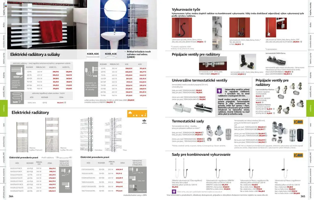 Nové Siko akcie – leták je platný od 01.09.2025 | Strana: 183 | Produkty: Osvetlenie, Ventil, Dlažba, Radiátory