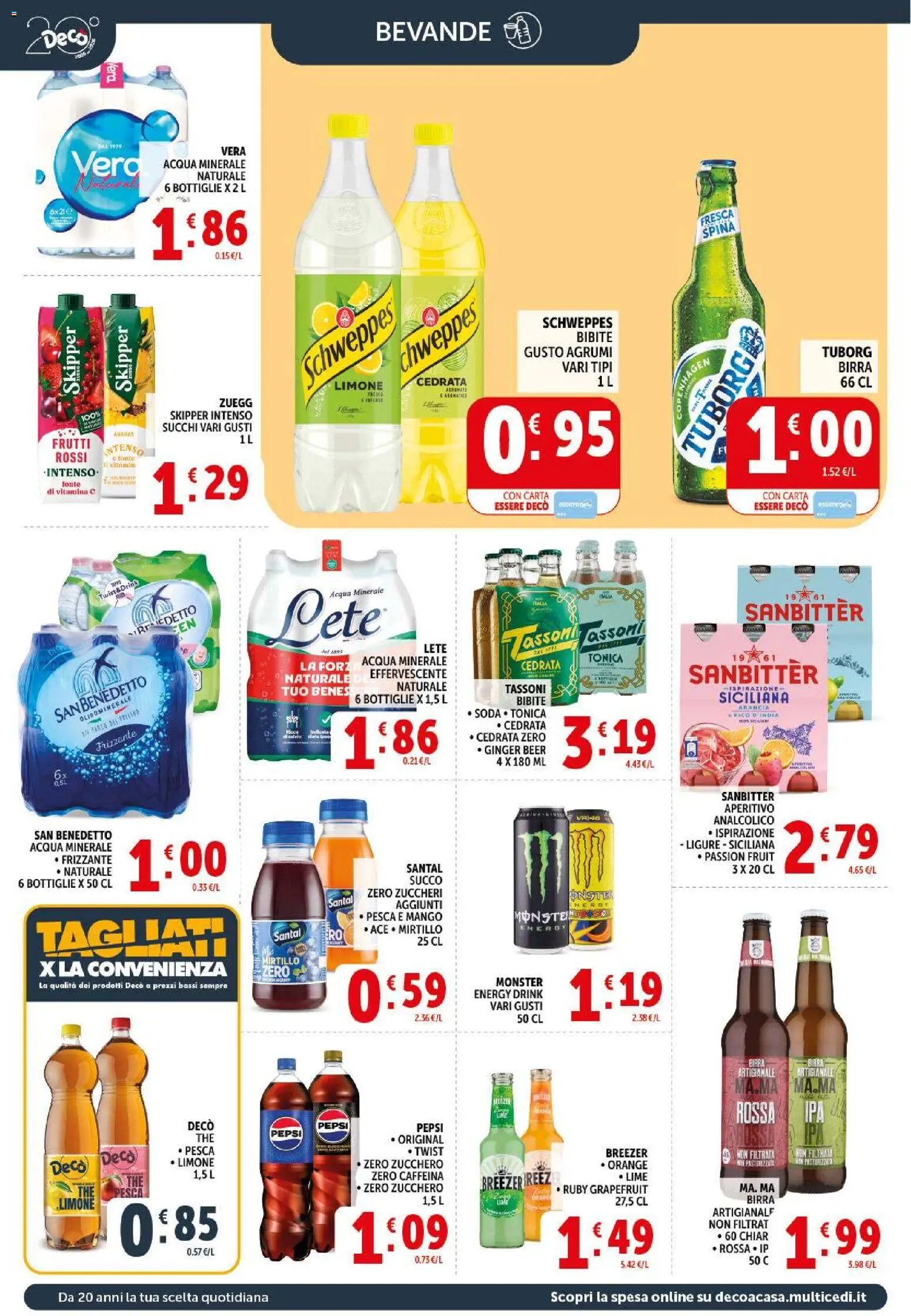 Volantino Decò del 17.03.2026 | Pagina: 18 | Prodotti: Limone, Mango, Ananas, Aperitivo