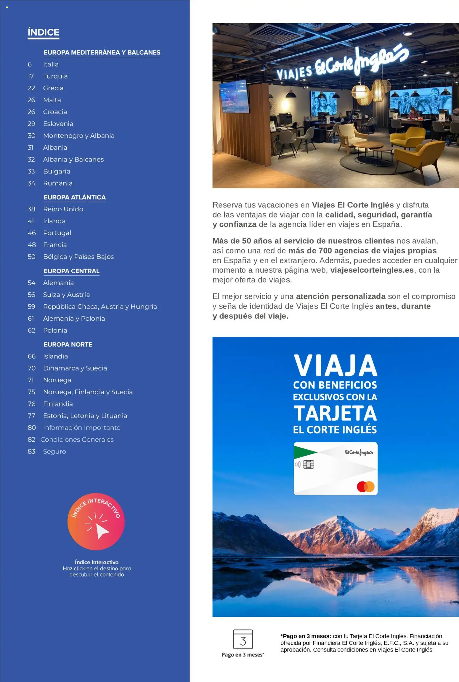Viajes El Corte Inglés Europa │ válido desde el 01.01.2026 | Página: 2