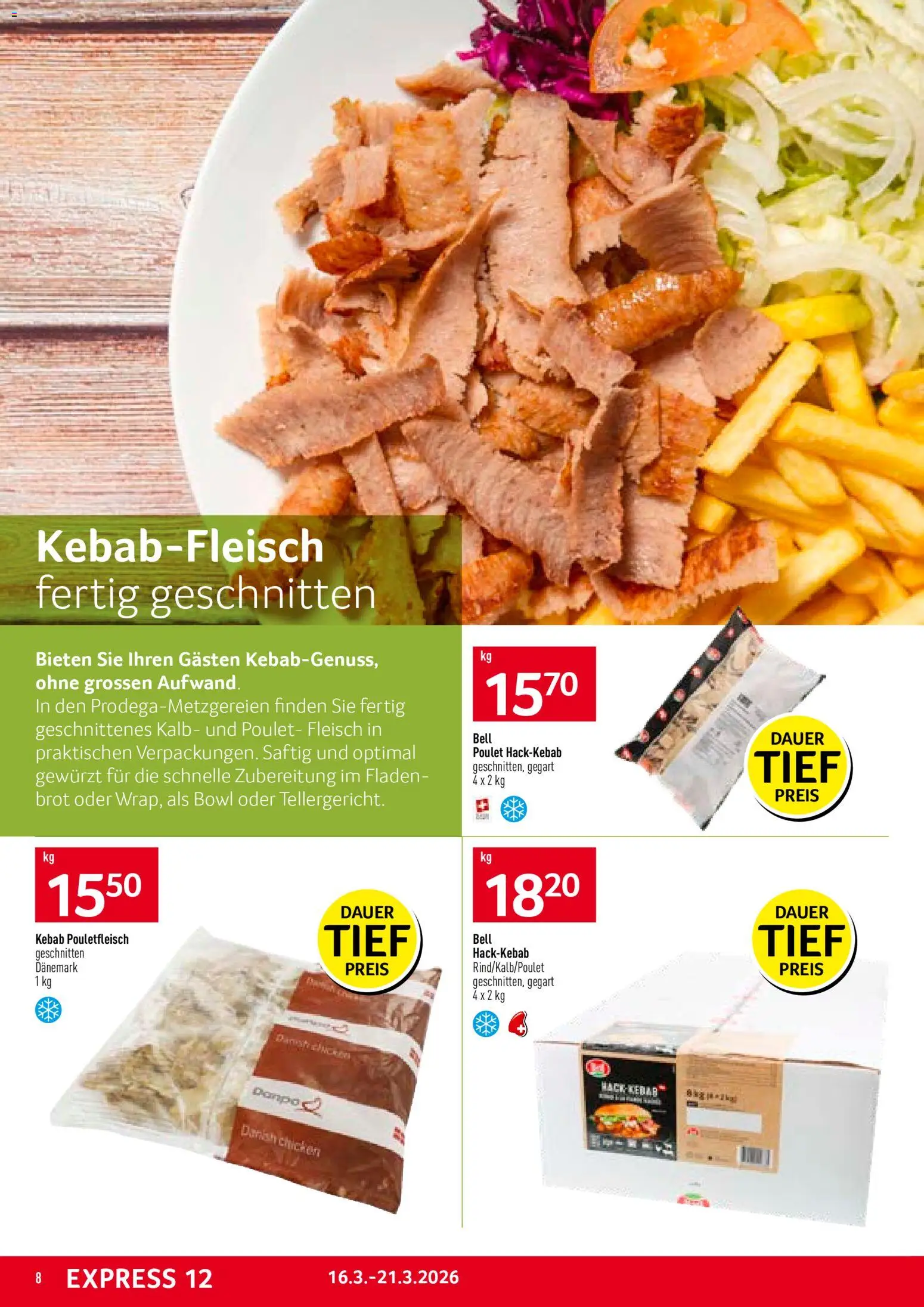 Prodega aktionen – gültig ab 16.03.2026 | Seite: 8 | Produkte: Brot