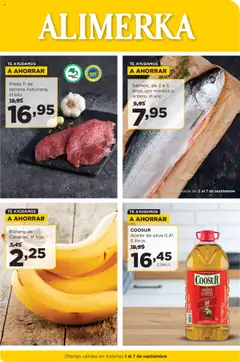 Vista previa Alimerka folleto Asturias válido desde el 01.09.2025