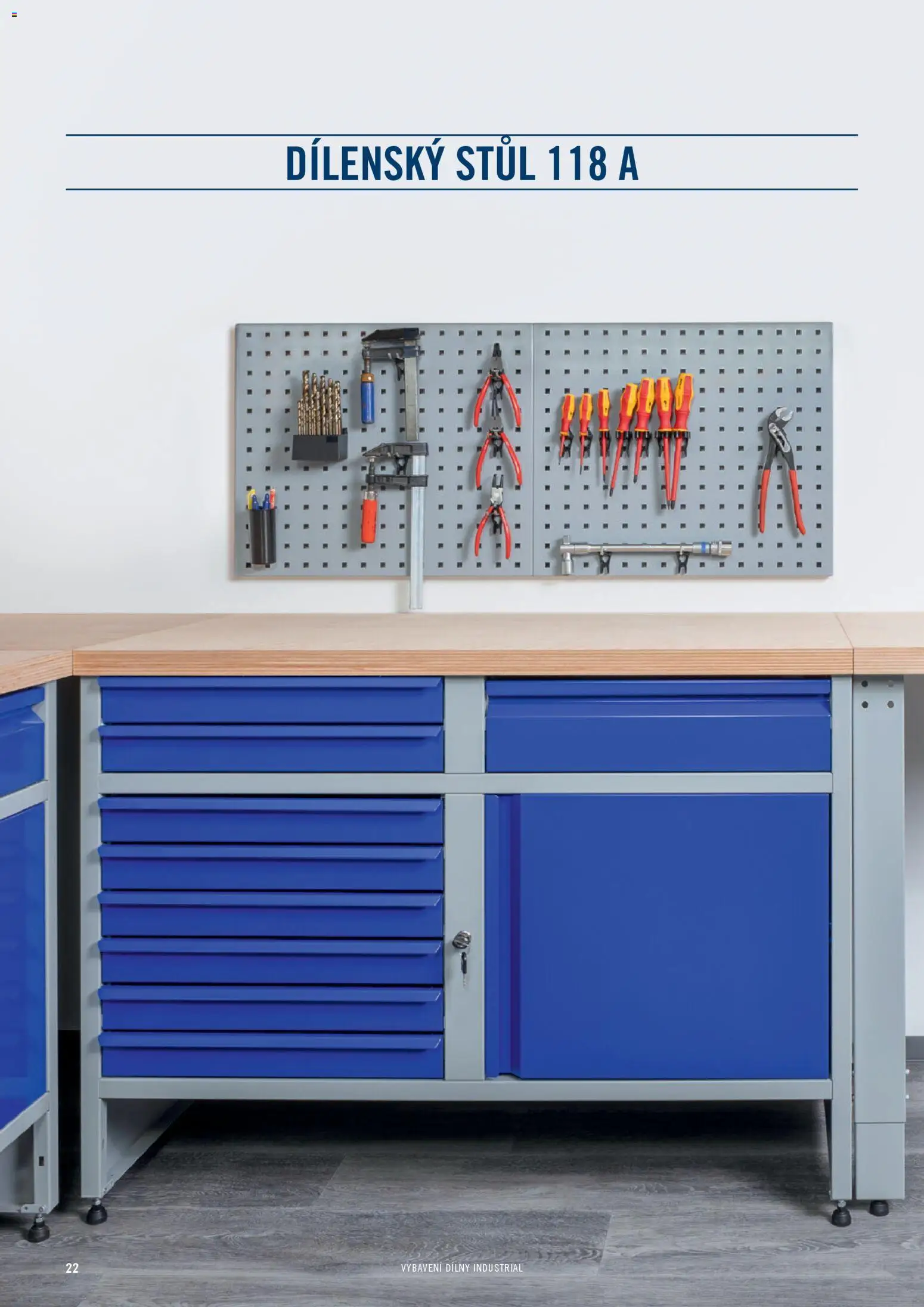 HORNBACH leták - Industrial vybavení dílny od 01.01.2026 | Strana: 22 | Produkty: Stůl