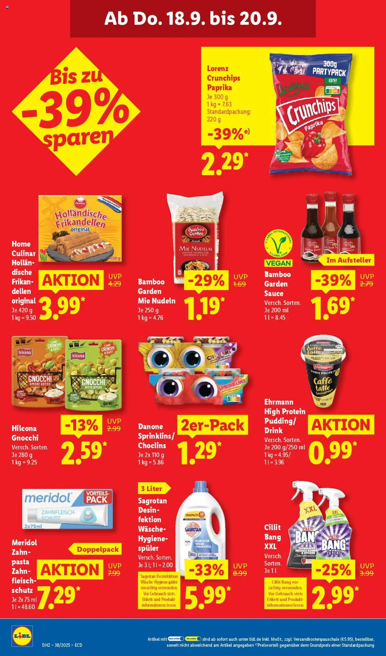 Lidl Prospekt 	 – gültig ab 15.09.2025 | Seite: 64 | Produkte: Paprika, Pasta, Nudeln, Fleisch