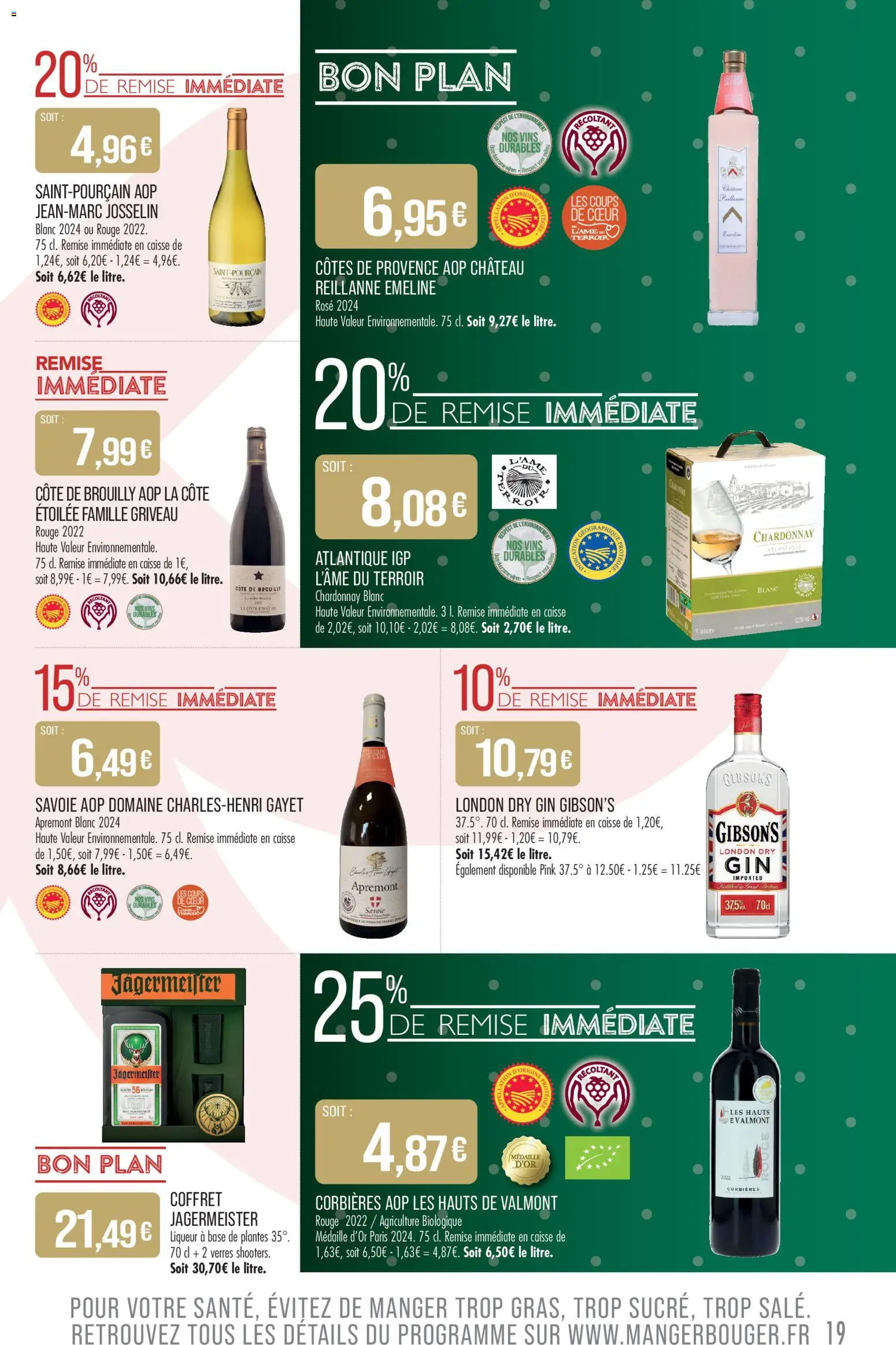 {H1} | Page: 19 | Produits: Base, Liqueur, Plantes, Gin