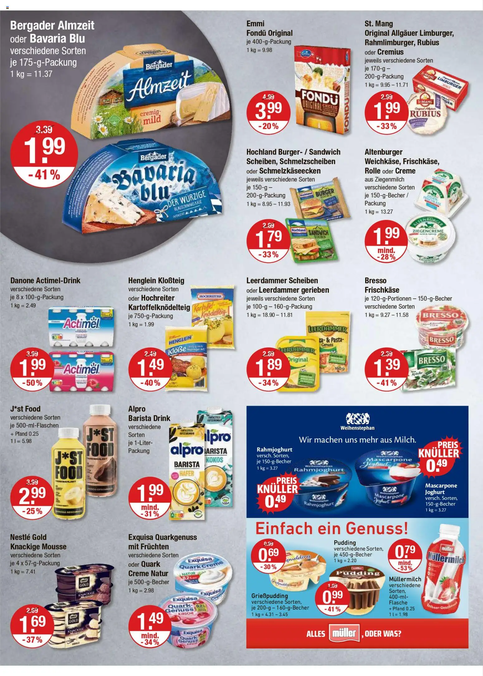 V-Markt - Hallertau / Oberpfalz – gültig ab 11.12.2025 | Seite: 10 | Produkte: Joghurt, Burger, Mango, Pasta