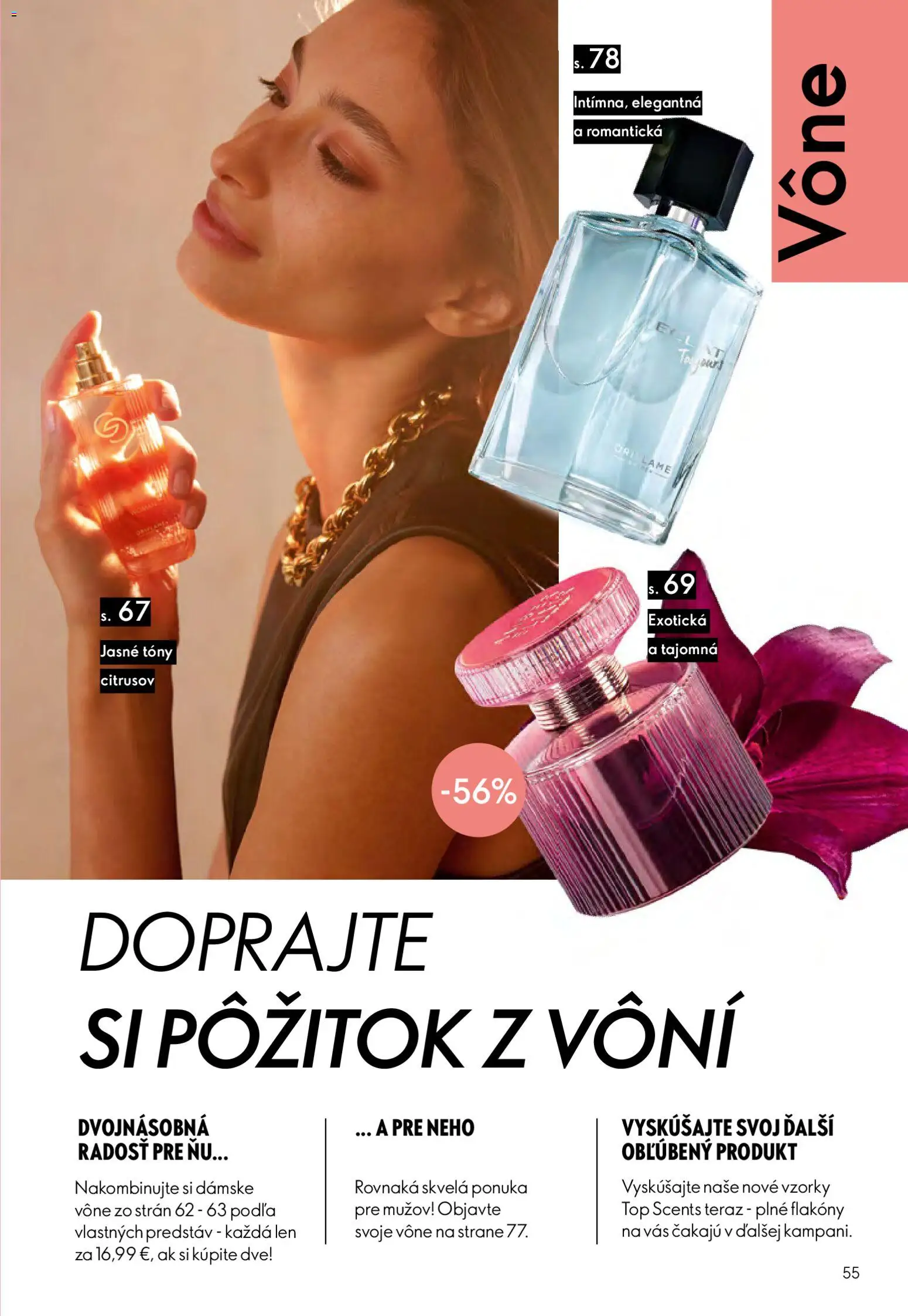Nové Oriflame akcie – leták je platný od 25.03.2026 | Strana: 55