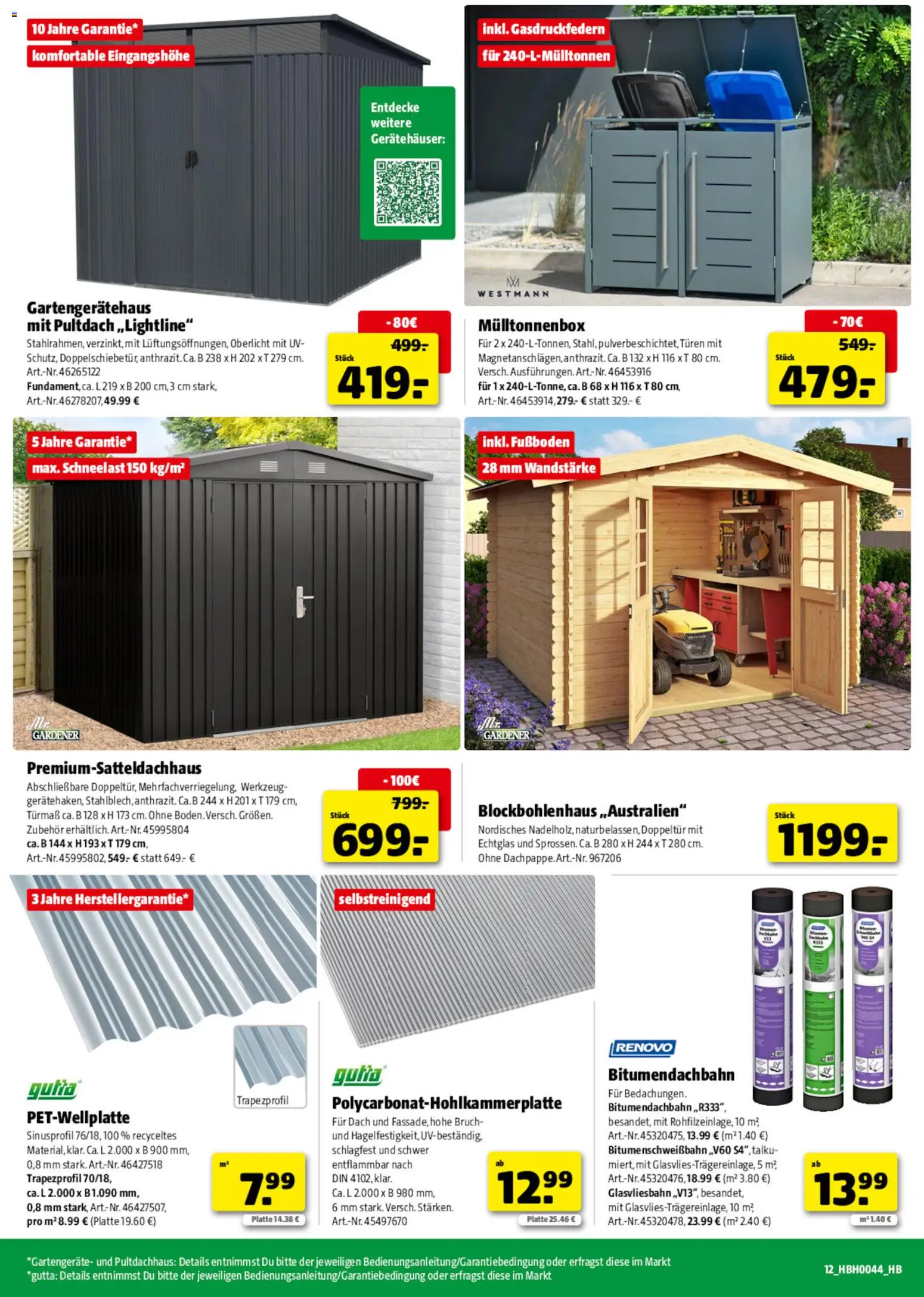 Hagebau Prospekt 	 – gültig ab 25.10.2025 | Seite: 12