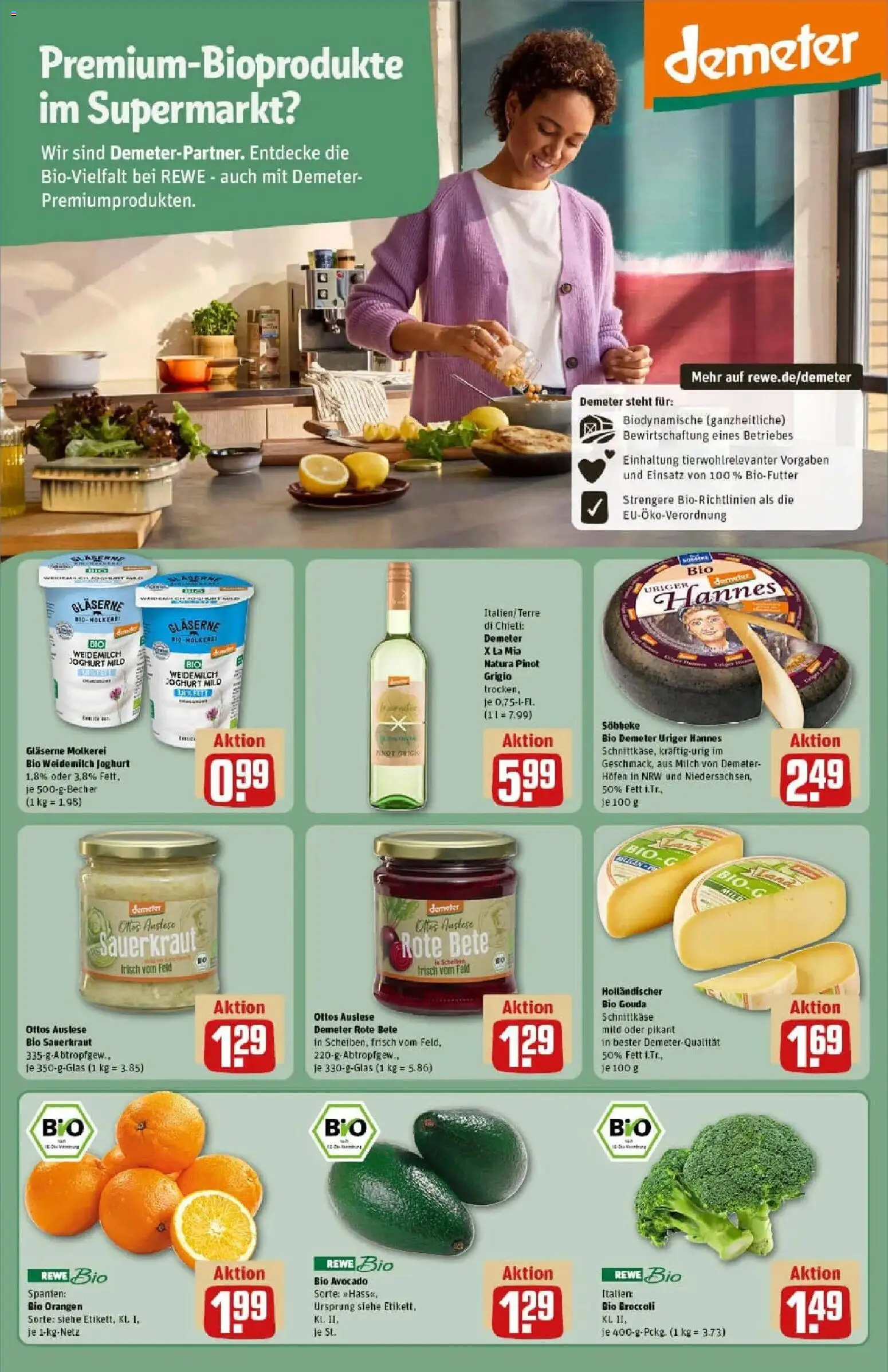 Rewe prospekt Dortmund	 – gültig ab 07.12.2025 | Seite: 25 | Produkte: Milch, Joghurt, Gouda, Orangen