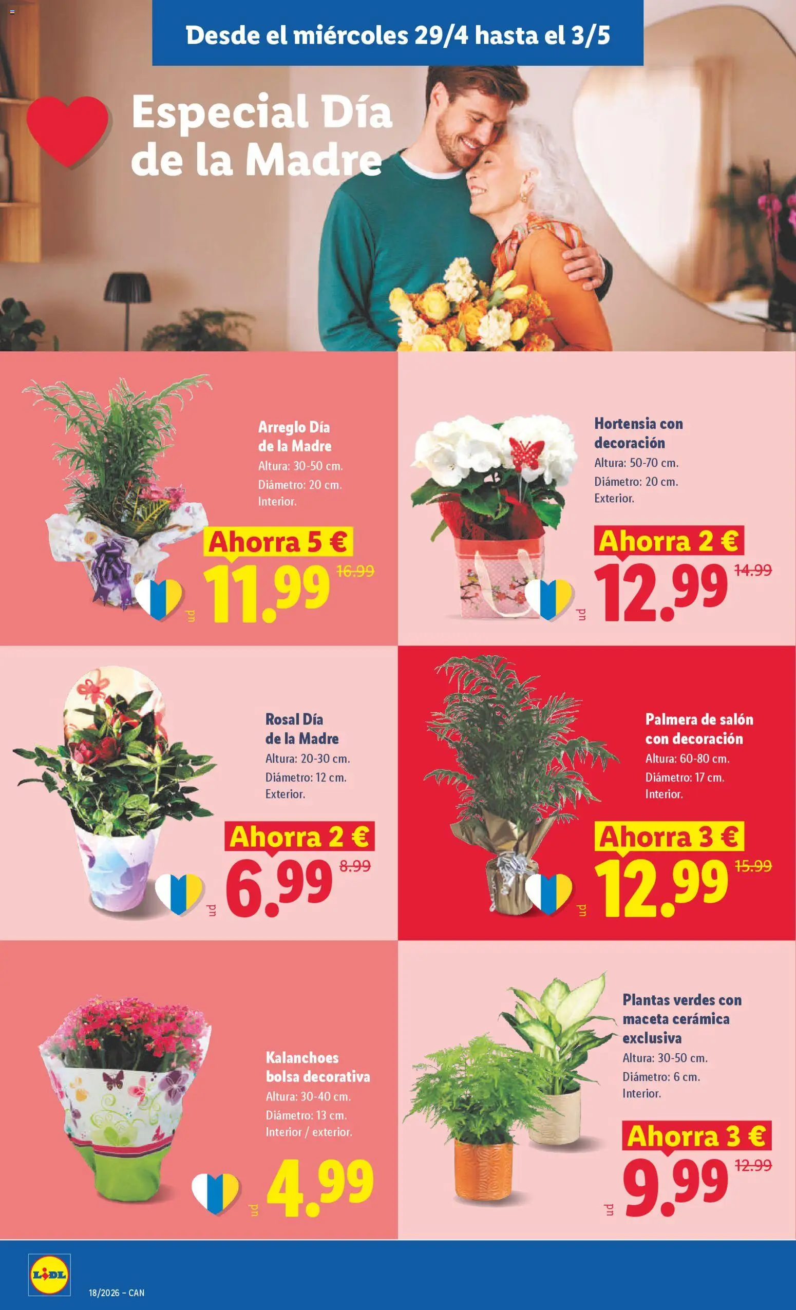 Lidl folleto │ válido desde el 27.04.2026 | Página: 46 | Productos: Bolsa, Maceta