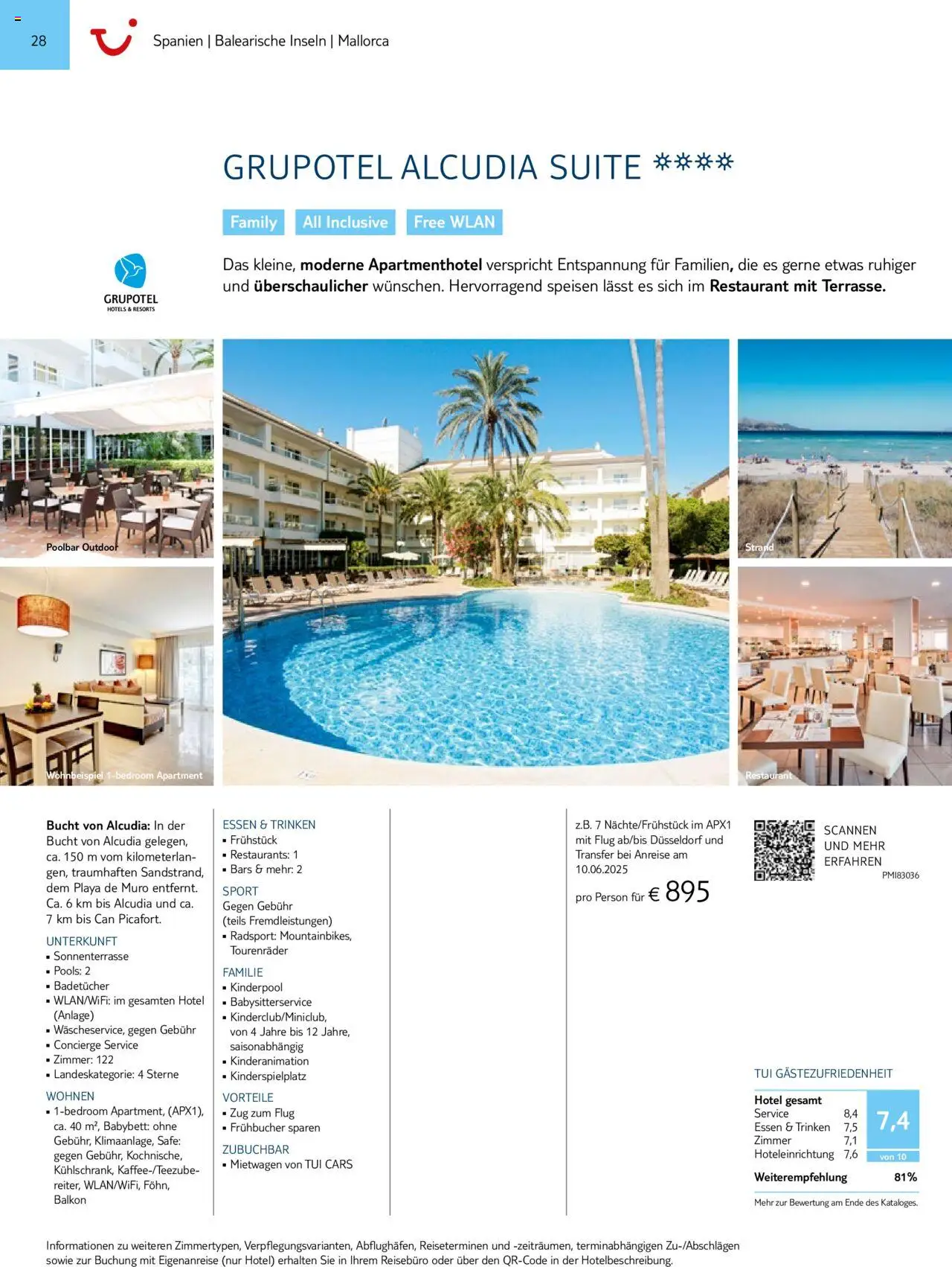 Aida - Südeuropa & Nordafrika 2025/26 – gültig ab 01.01.2025 | Seite: 28 | Produkte: Babybett