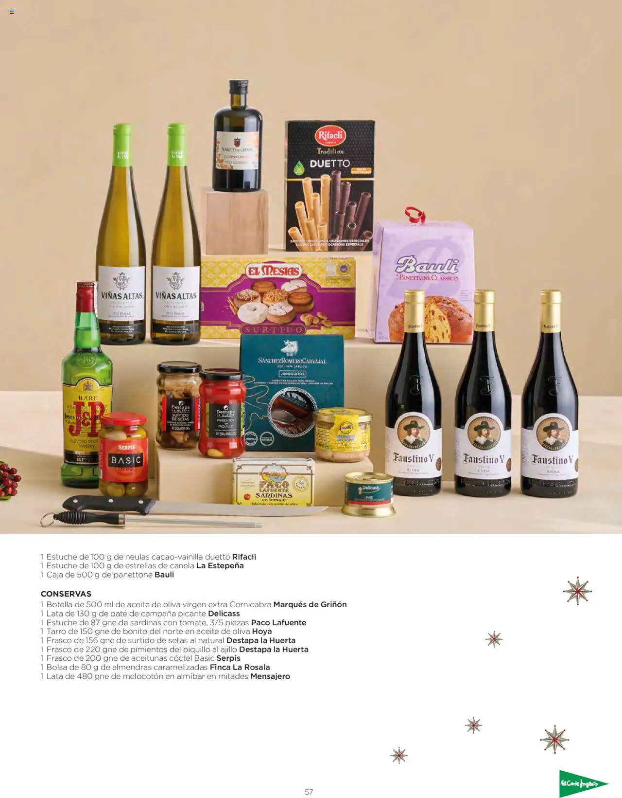 El Corte Inglés ofertas │ válido desde el 06.10.2025 | Página: 57 | Productos: Paté, Aceite de oliva, Aceite de oliva virgen extra, Bolsa