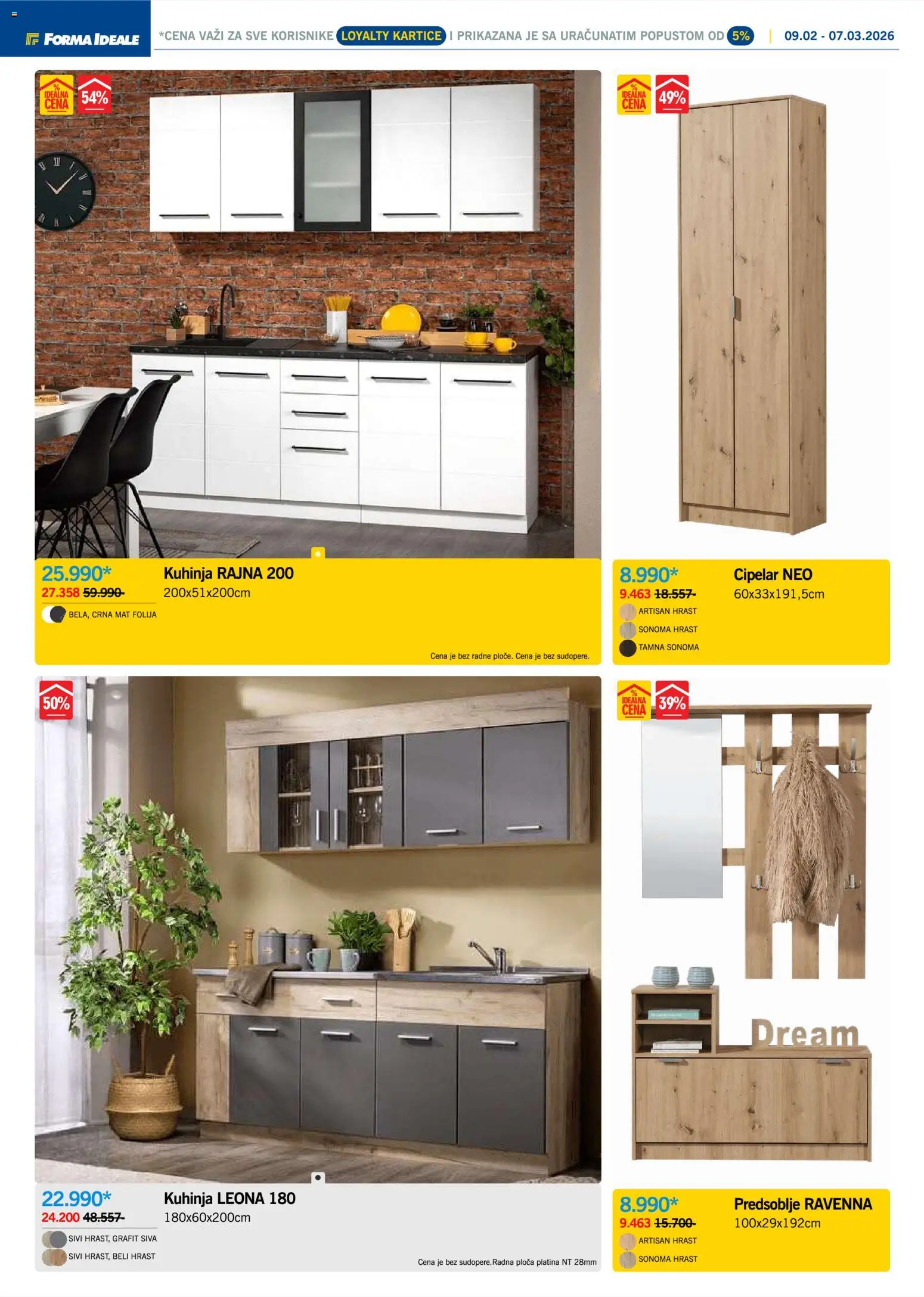 Forma Ideale katalog - važi od 09.02.2026 | Strana: 7