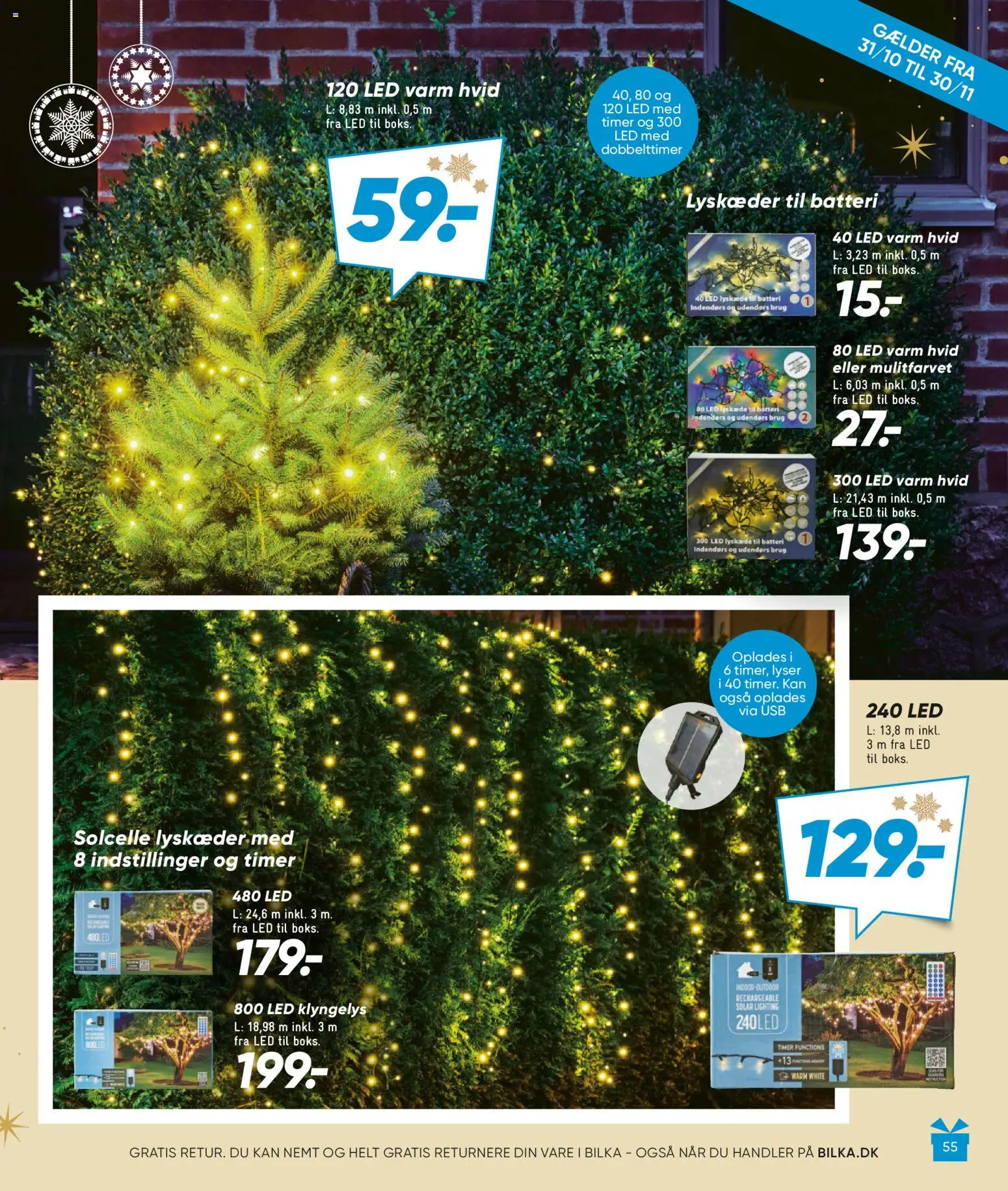 Bilka tilbudsavis – gyldig fra 01.11.2025 | Side: 55 | Produkter: USB, Batteri