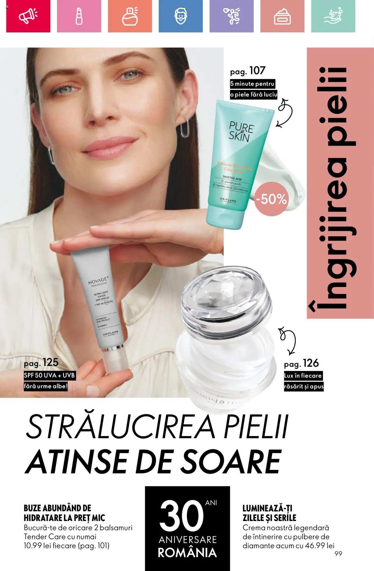 Noul catalog Oriflame – valabil de la 06.07.2025 | Pagină: 99 | Produse: Cremă