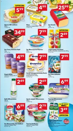 Lewiatan gazetka - Gdańsk od 13.08.2025 | Strona: 3 | Produkty: Kefir, Serek homogenizowany, Ser, Mozzarella