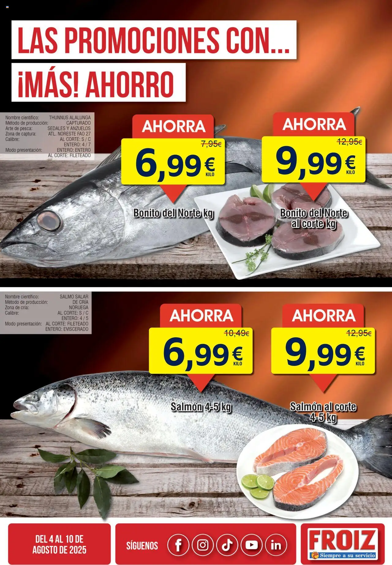 Froiz Oferta semanal │ válido desde el 04.08.2025 | Página: 4
