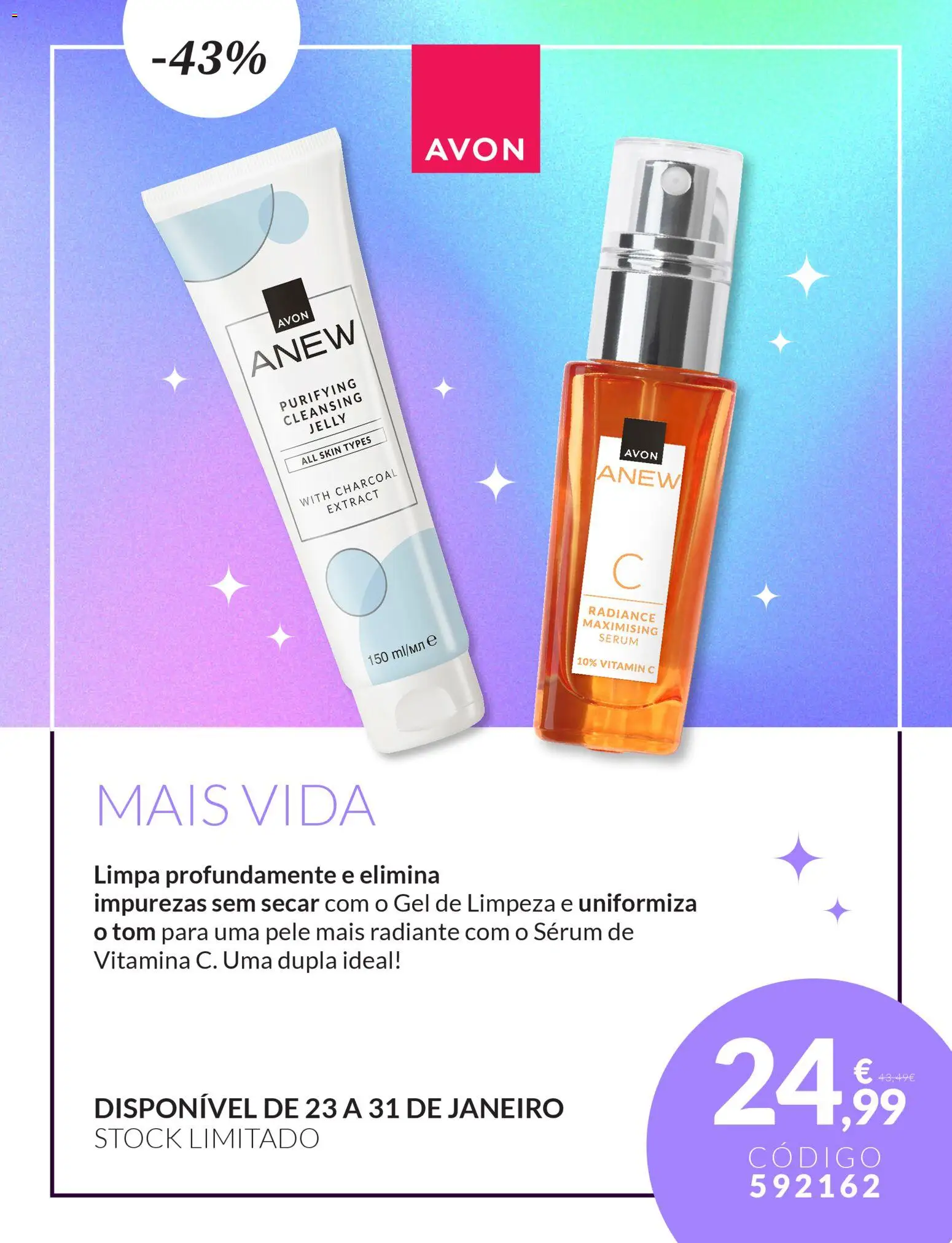 Avon - Novo Ano novo Eu │ válido de 23.01.2026 | Página: 5 | Produtos: Sérum, Gel de limpeza