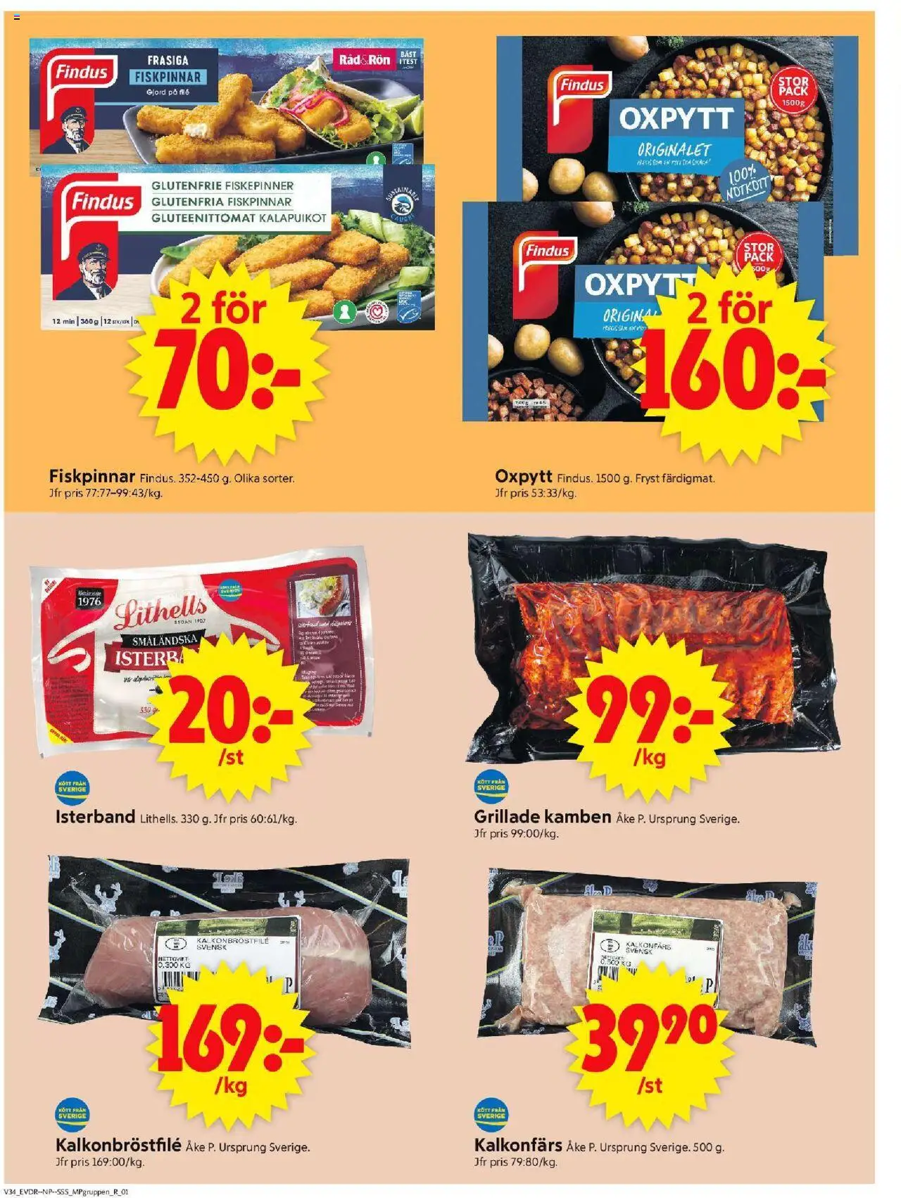 ICA Supermarket reklamblad aktuell från 18.08.2025 | Sida: 10 | Produkter: Nötkött
