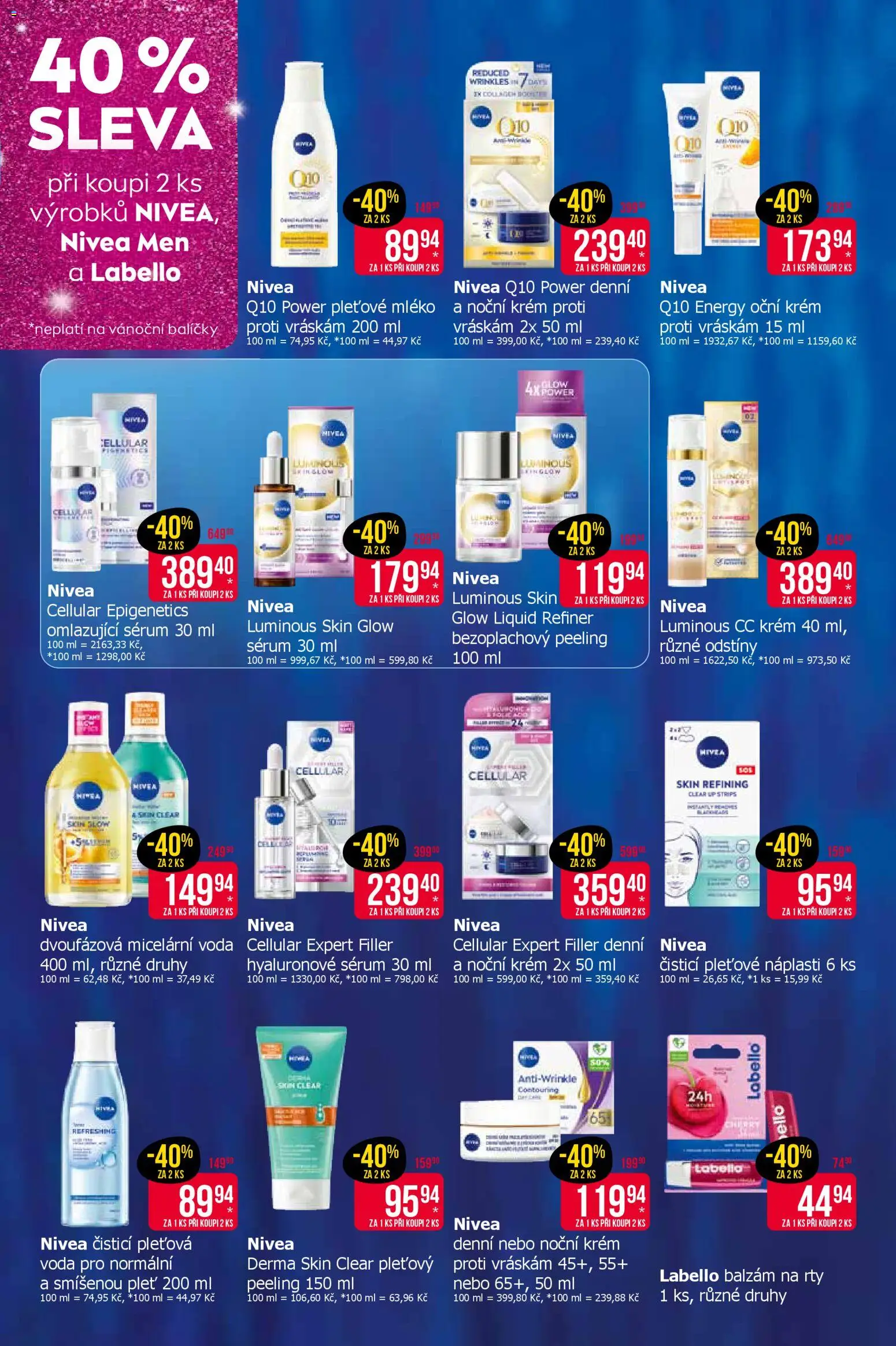 TETA Drogerie leták od 20.11.2025 | Strana: 3 | Produkty: Voda, Balzám na rty, Krém, CC krém