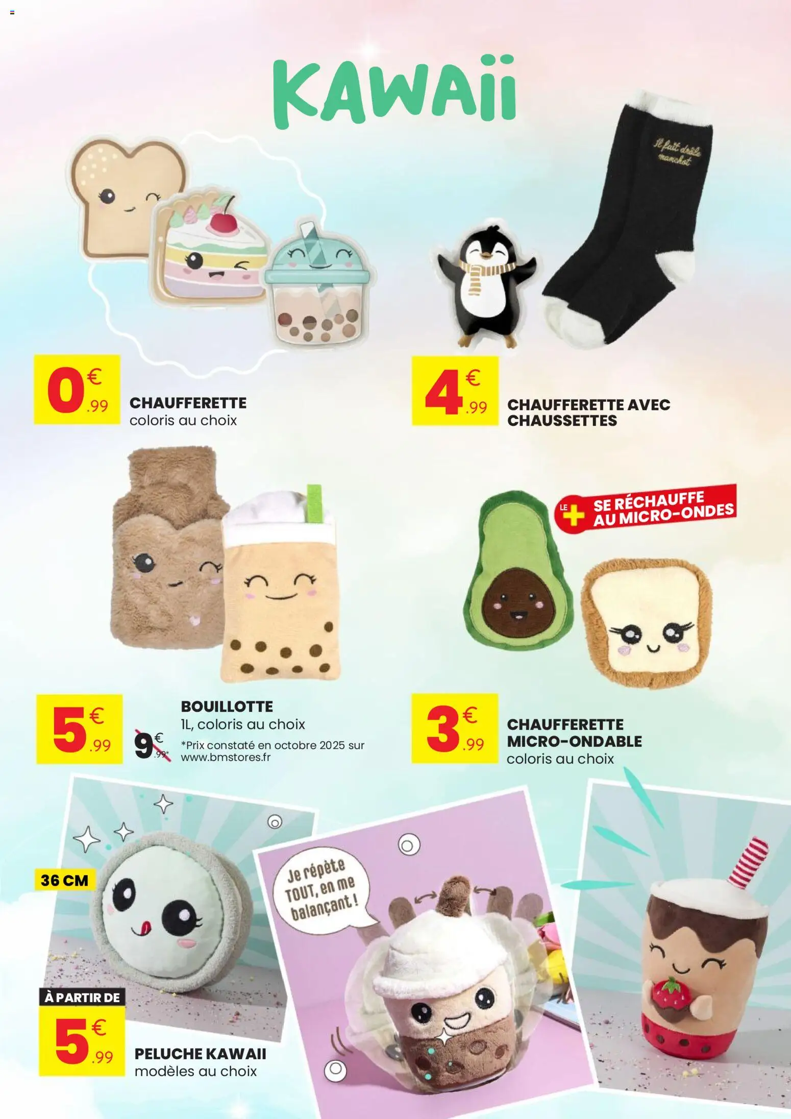 {H1} | Page: 13 | Produits: Chaufferette, Peluche, Bouillotte