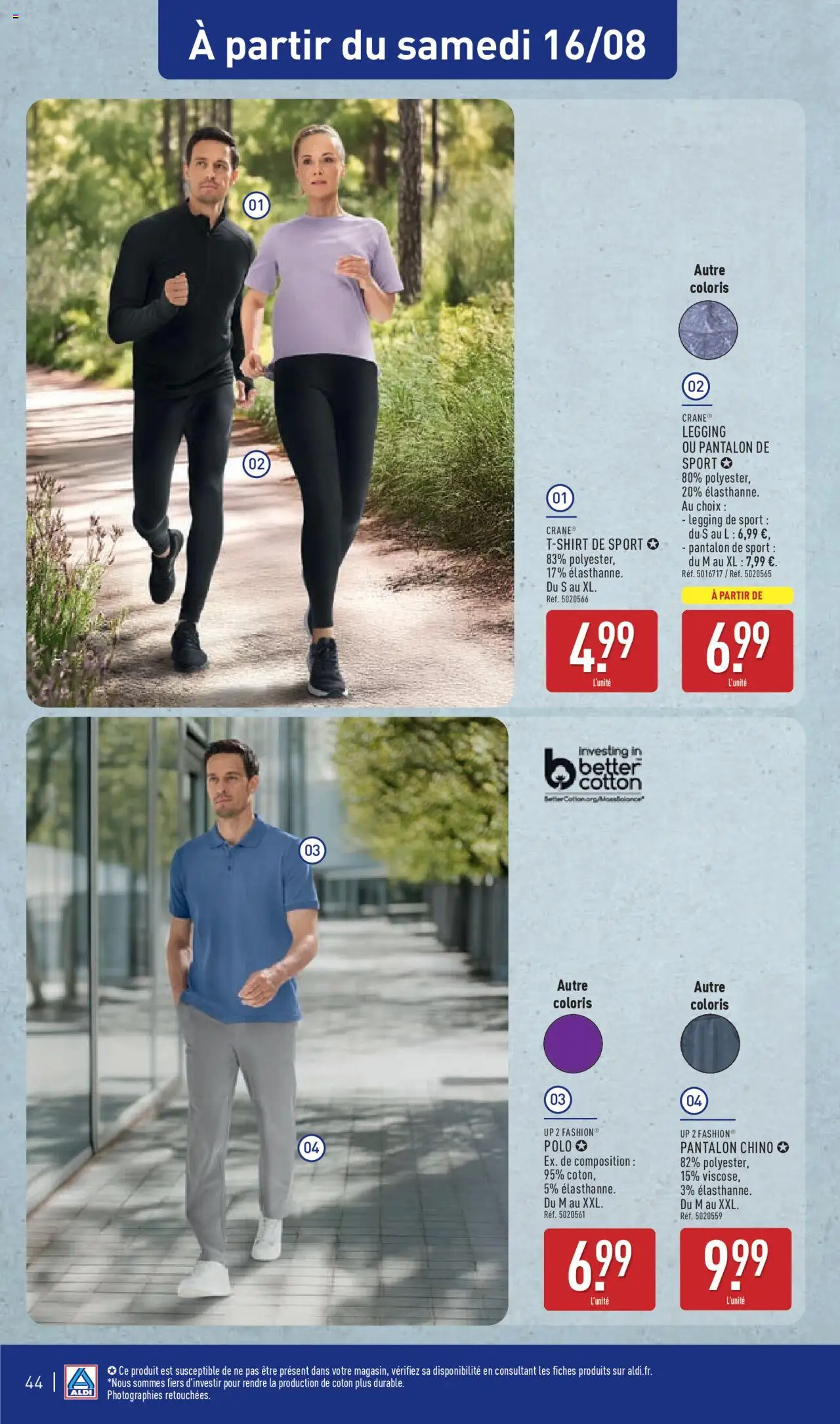  | Page: 46 | Produits: Polo, Coton, Pantalon