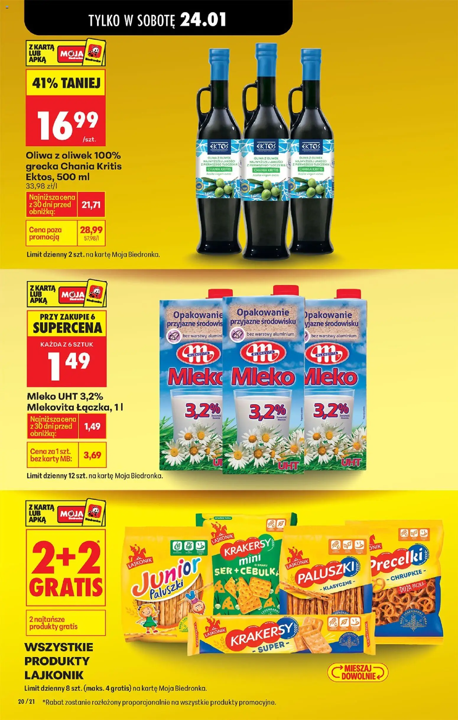 Biedronka gazetka - Oferta w tym tygodniu od 22.01.2026 | Strona: 24 | Produkty: Truskawki, Kiwi, Ziemniaki