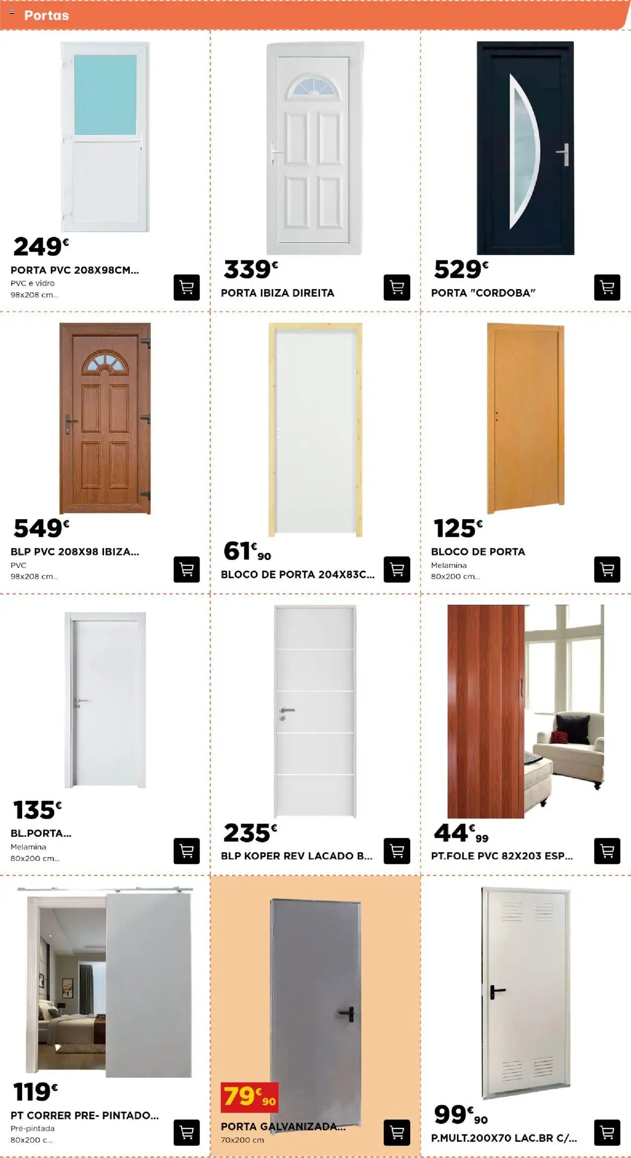 BricoMarché - Catálogo de Construção e Jardim │ válido de 17.07.2025 | Página: 13 | Produtos: Porta, Portas