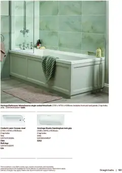 Preview of B&Q - Bathrooms valid from 16.12.2025 | Page: 151 | Products: Bath