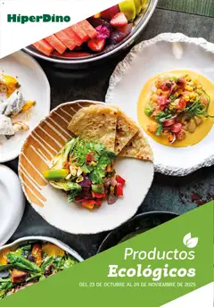 Vista previa HiperDino - Ofertas en productos ecológicos válido desde el 23.10.2025