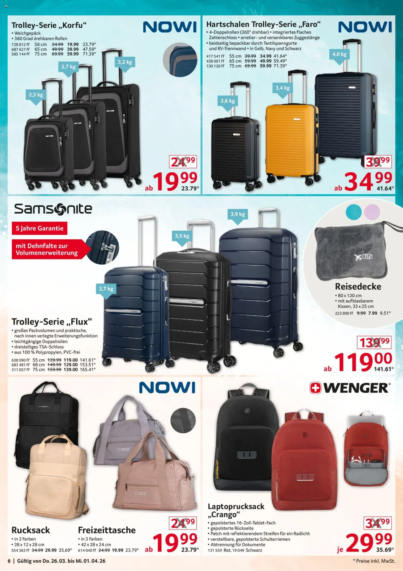 Selgros Non Food – gültig ab 26.03.2026 | Seite: 6 | Produkte: Rucksack