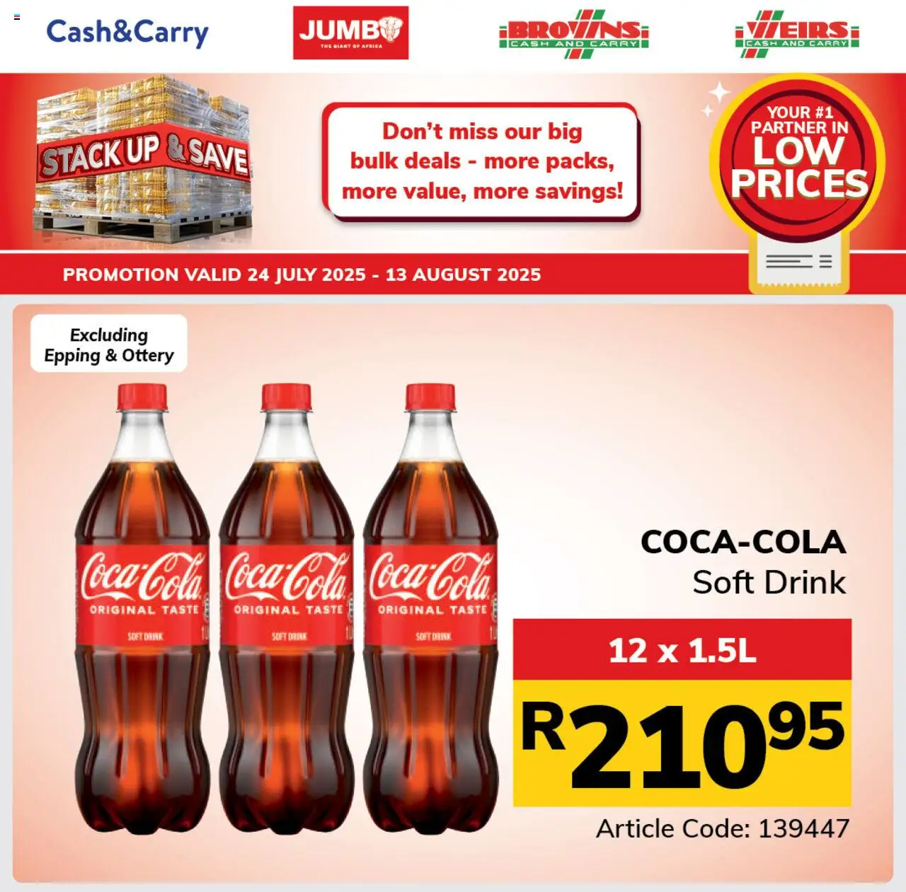 Jumbo Refreshments Specials │ valid from 24.07.2025 | Page: 13