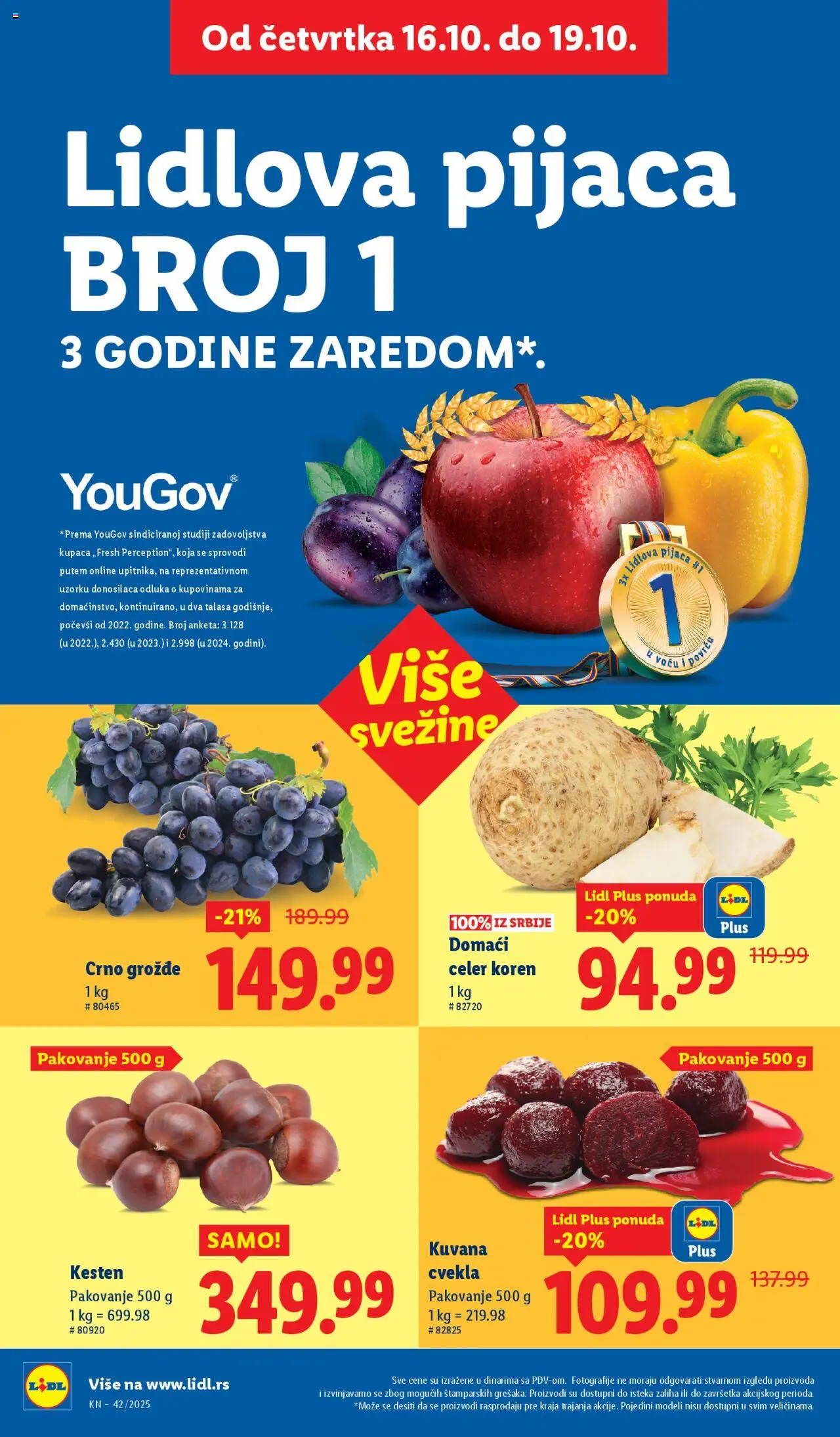 Lidl katalog - važi od 16.10.2025 | Strana: 6 | Proizvode: Cvekla, Pakovanje, Celer