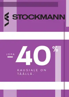 Katso Stockmann tarjoukset voimassa alkaen 11.08.2025